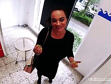 Public agent scene with playful girl from Steven Shame