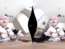 Pink Haired Busty Chubby In Pov Vr Cosplay Hardcore With Creampie