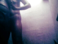 Husband caught wife fucked by her x boy friend with secret cemara in bathroom.