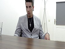 Bigstr - Dirty Scout - Flamboyant Newcomer Fucked On The Desk