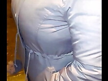 ACOSANDO A MADURA VENEZOLANA CULONA EN LAS CALLES DE LIMA CON HILO ROJO PARTE two