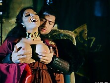 Game of Thrones xxx parody dungeon fuck with the red wi