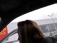 Hunt4K.  Chick With Perfect Ass And Tits Gets Paid For Sex In Car