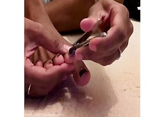 Clipping My Toe Nails