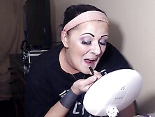 Check out the hottest mature birthday makeup in HD!