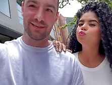 Big Tits Latina Squirter Has Multiple Squirting Orgasms On Big White Dick In Sexy Lingerie