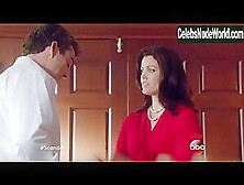 Bellamy Young Attractive, underclothing scene in Scandal (2012-2017)