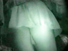 During night this uses his night vision cam