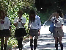 Bsbj-01 Japanese Schoolgirls Wetlook