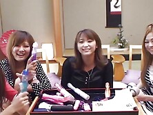 Image stabilized video of rowdy Japanese gyaru trying out sex toys