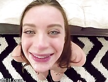 Sexy Stepsister Lana Rhoades Gets Caught Masturbating By Her Stepbrother 8
