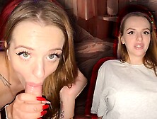 Looking-good Katy's blowjob video