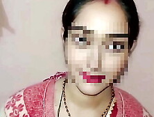 My naughty little brother in law rides me on the bed,  hindi sex tape of Indian fine bitch Lalita bhabhi