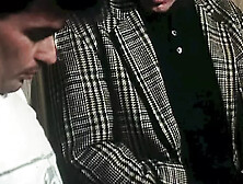 90's College: 3 Way Sex in Gym Locker Room