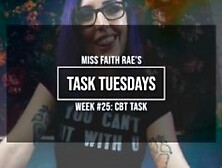 A Tugging Task For Cbt Lovers - Miss Faith Rae's Femdom Audio Cock And Ball Pain Bdsm Instructions