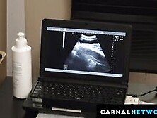 Austin Young And The Doctor Watched From The X-Ray Screen A Bare Cock Throbbing In Hi