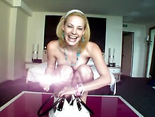 Petite Blondie Takes Cock In Ass - Ally Ann