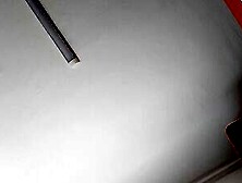 Amateur wife prepares breakfast in the kitchen.  Sexy Latina naked in the kitchen.