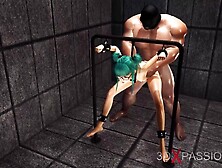 Pin-up slag's 3dxpassion scene