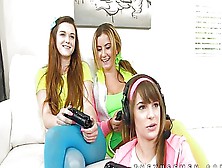 Video Game Women Tell Man To Strip