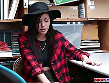 Shoplifter Audrey Royal Hardcore Office To Fuck