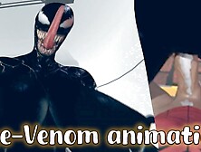 I'm Spiderman and fuck She Venom with incredible monstrous boobs and cream-pie (Parody animation) - Jazziuu