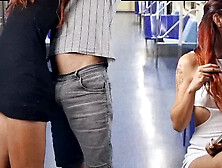 Sex on Real Public Transport!