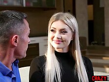 Hot large ass honey drank large dong and enjoyed hardcore twat banging in a trio