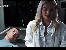 Glamorous Blond Doctor Gets Used And Implores For Shlong - Freeze Time Stop Sex Creampie