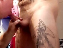 I caught my stepson inside the shower and helped him cum three