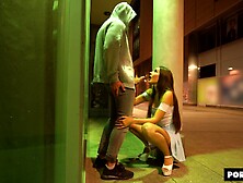 Party Babe Cheats on her Boyfriend - Risky Doggy Position Screw in Public - SHAIDEN ROGUE