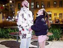 "CUM INSIDE ME!" - Small Italian Teen Implores For BREEDING CREAMPIE