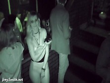 Got Naked In A Dark Corner Of A Club.  Caught!