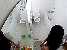 Voyeur Hidden Cam Girl Shower Porn Toilet