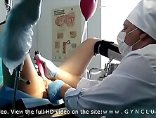 Slut examined at a gynecologist's - stormy cums