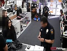 Two Gals Try To Steal Get Fucked By Pawn Man At The Pawnshop