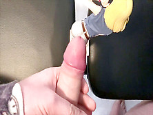 One Dude Bukkake For An Android Legitimate Anime Figurine