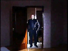 Fantastic Slut in Ebony Nylons Enjoys a Large Jock in Her Moist Cunt