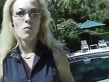 Unbridled Poolside Sex With The Ravishing And Eager Milf