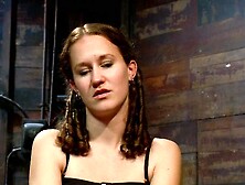 Cute red-head tests her masochistic tendencies with JP The Pope