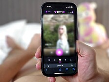 The ai beauty came to me and screwed my knob