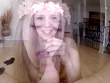 Rachel James Blonde Hippie Pov And Huge Facial