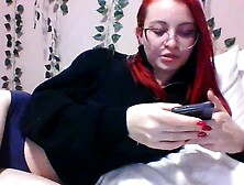 Wild Webcam Babe Sucking Dildo And Masturbate On Cam More At