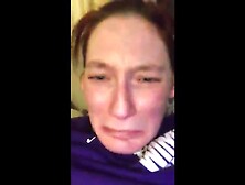 DUMB CRACK WHORE BURNS HER NIPPLES FOR HER OWNER