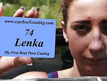 Czech Sex Casting Featuring Lenka's Missionary Action