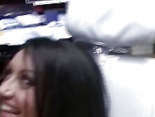 With the Help of the Blonde Nurse the Doctor Seduces the Thick Mature Brunette Chick