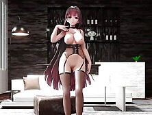 Raiden Mei Honkai Impact Hentai Dance Big Boobs Mmd 3D - Red Hair Color Edit Smixix