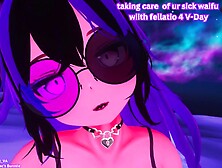 taking care of ur sick waifu with fellatio for V-Day Audio Porn