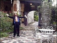 eighteen Year Old Brunette hair Teen Gets Grabbed by Aged Dude.  Intensive Outdoor Meeting!