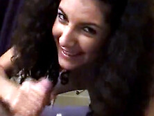 She's eager to be a pornstar,  so we set up this audition for her